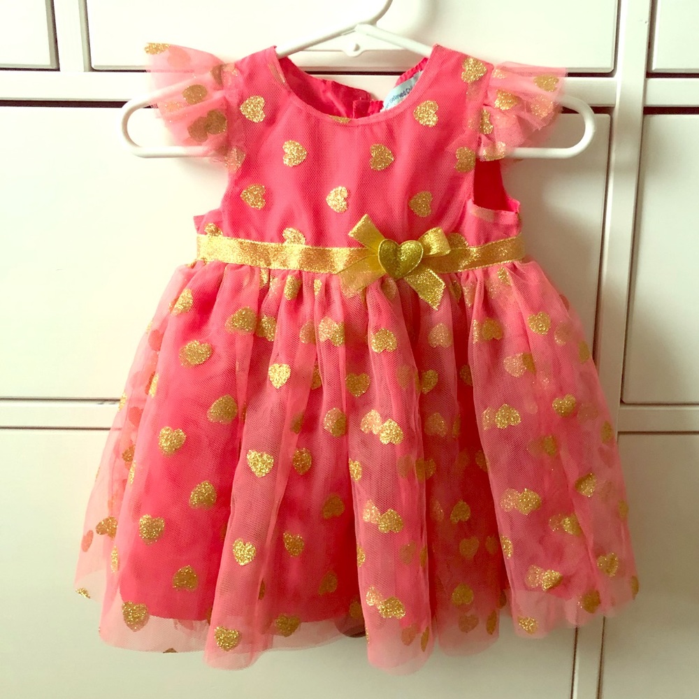 Size 3 month “for beloved children” boutique dress